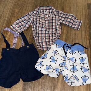 Janie And Jack 3-6m Bundle EUC Boys